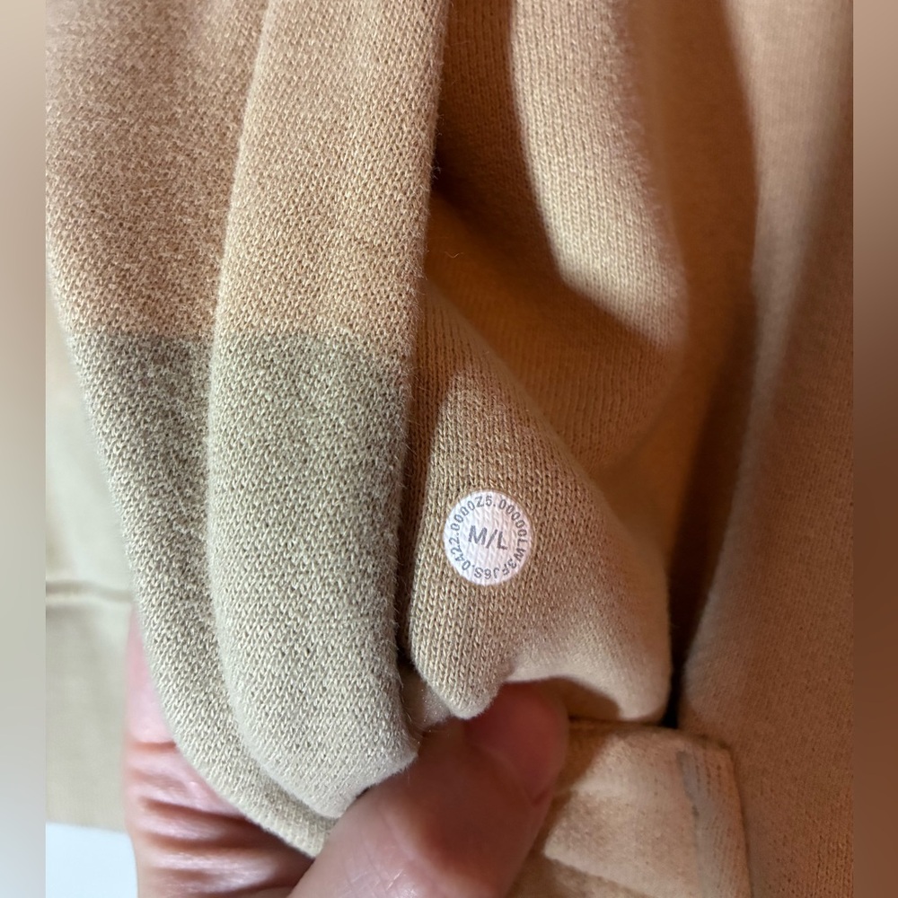 SOLD Lululemon Scuba Oversized Funnel Neck Half Zip in Trench Size M/L - Picture 8 of 8